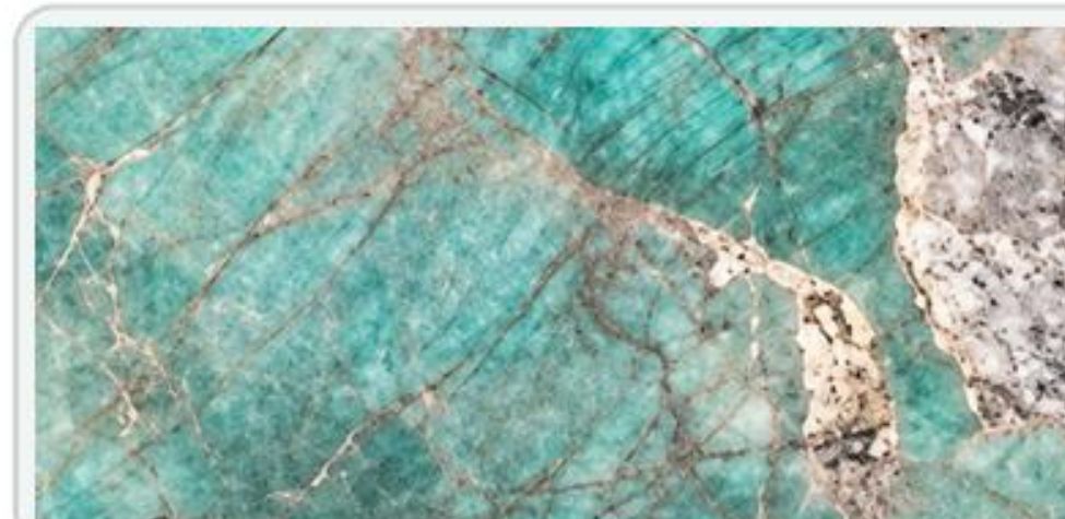 Amazzonite, dettaglio 2