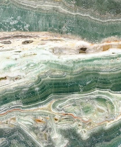 Particolare di Onice Verde Smeraldo